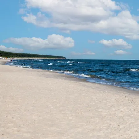 Blue Mare Posesja Kapitanska A01, 70m Beach, Ogrodek, Parking, Rowery דירה