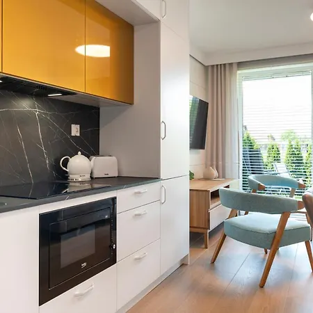 Blue Mare Posesja Kapitanska 70m Beach, Parking, Rowery Апартаменты *