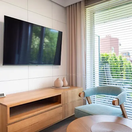 Appartamento Blue Mare Posesja Kapitanska 70m Beach, Parking, Rowery