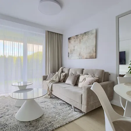 Blue Mare Posesja Kapitanska A01, 70m Beach, Ogrodek, Parking, Rowery * גרצי'יבובו
