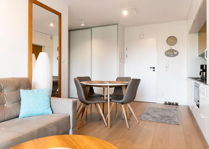 Blue Mare Posesja Kapitanska 70m Beach, Parking, Rowery Apartamento