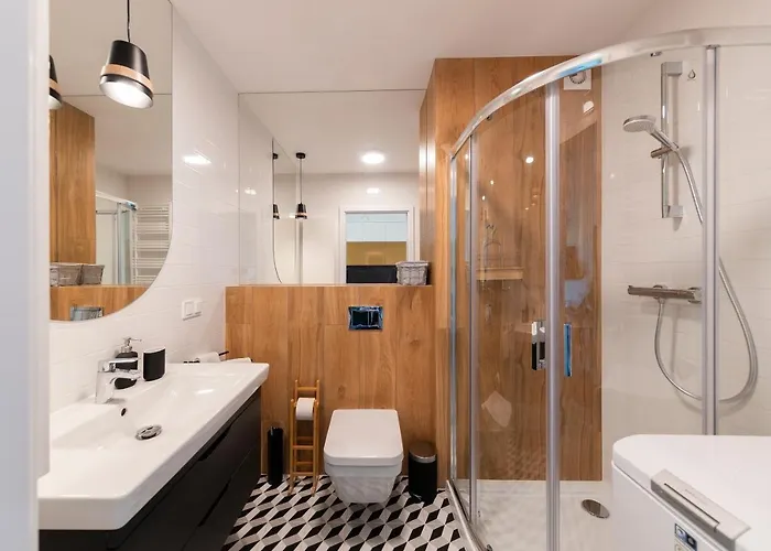 Blue Mare Posesja Kapitanska 70m Beach, Parking, Rowery Apartamento