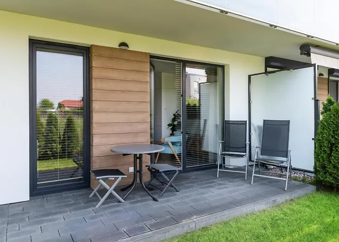 Blue Mare Posesja Kapitanska 70m Beach, Parking, Rowery Apartamento Grzybowo (West Pomeranian)