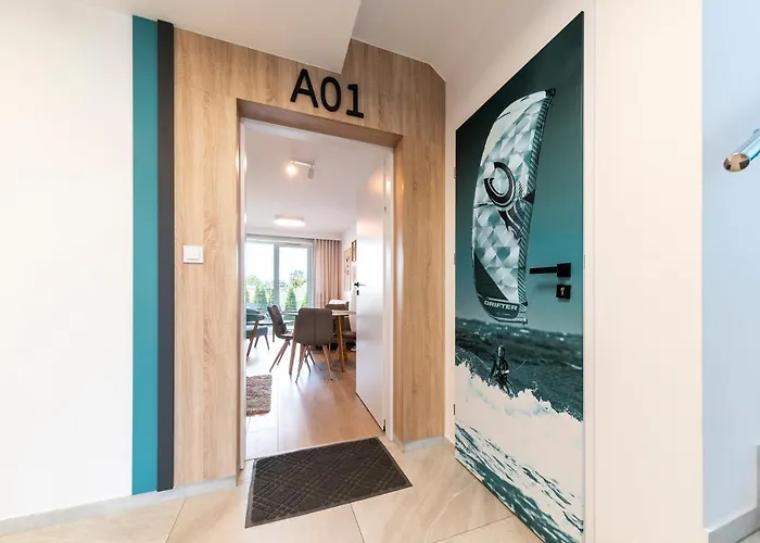 Blue Mare Posesja Kapitanska 70m Beach, Parking, Rowery Apartamento