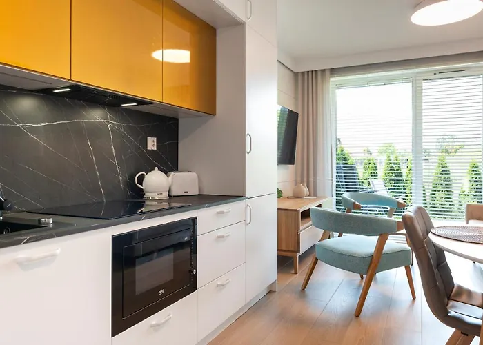 Blue Mare Posesja Kapitanska 70m Beach, Parking, Rowery Apartamento *