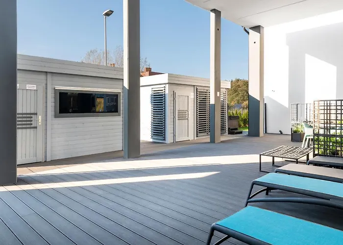 Apartamento Blue Mare Posesja Kapitanska 70m Beach, Parking, Rowery